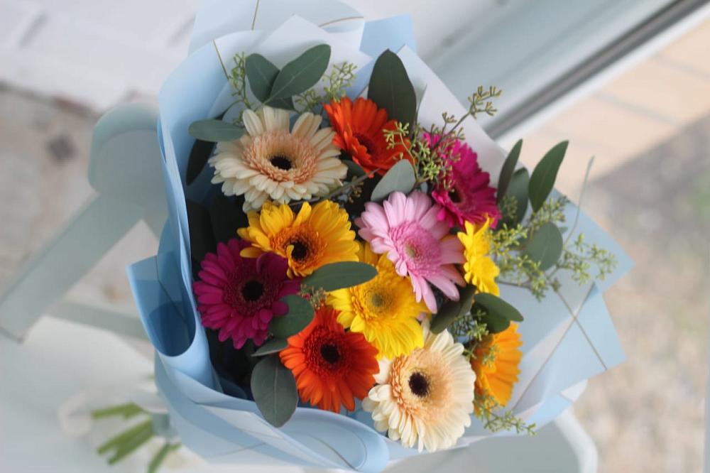 Букет цветов из: Герберы в Казинке Ставропольский край