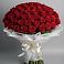 Букет 101 Красная роза Блэк Мэджик в Казинке Ставропольский край