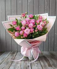 Букет Розовый кустик в Казинке Ставропольский край