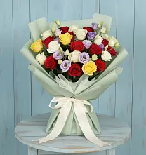 Букет цветов из:  Розы в Казинке Ставропольский край