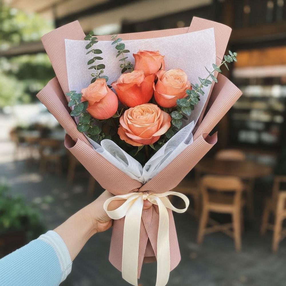 Букет цветов из: Розы в Казинке Ставропольский край