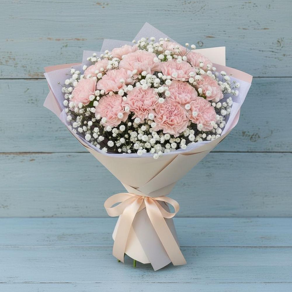 Букет цветов из: Гвоздики в Казинке Ставропольский край