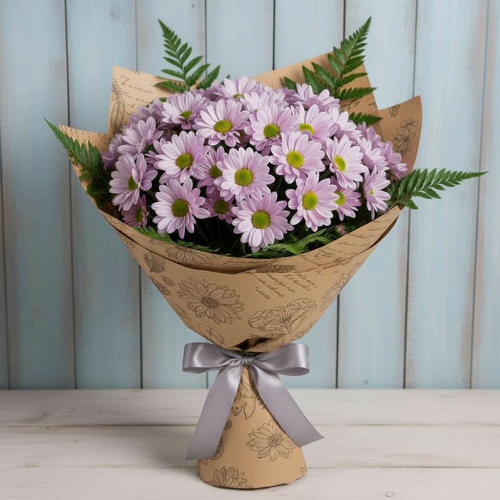 Букет цветов из: Хризантемы в Казинке Ставропольский край