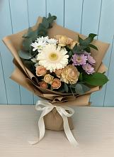 Букет цветов из:  Герберы и Хризантемы #REPLACE_PRED# Казинке Ставропольский край