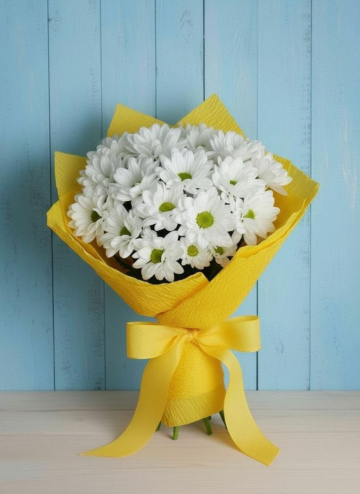 Букет цветов из: Хризантемы в Казинке Ставропольский край