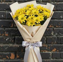 Букет цветов из:  Хризантемы #REPLACE_PRED# Казинке Ставропольский край