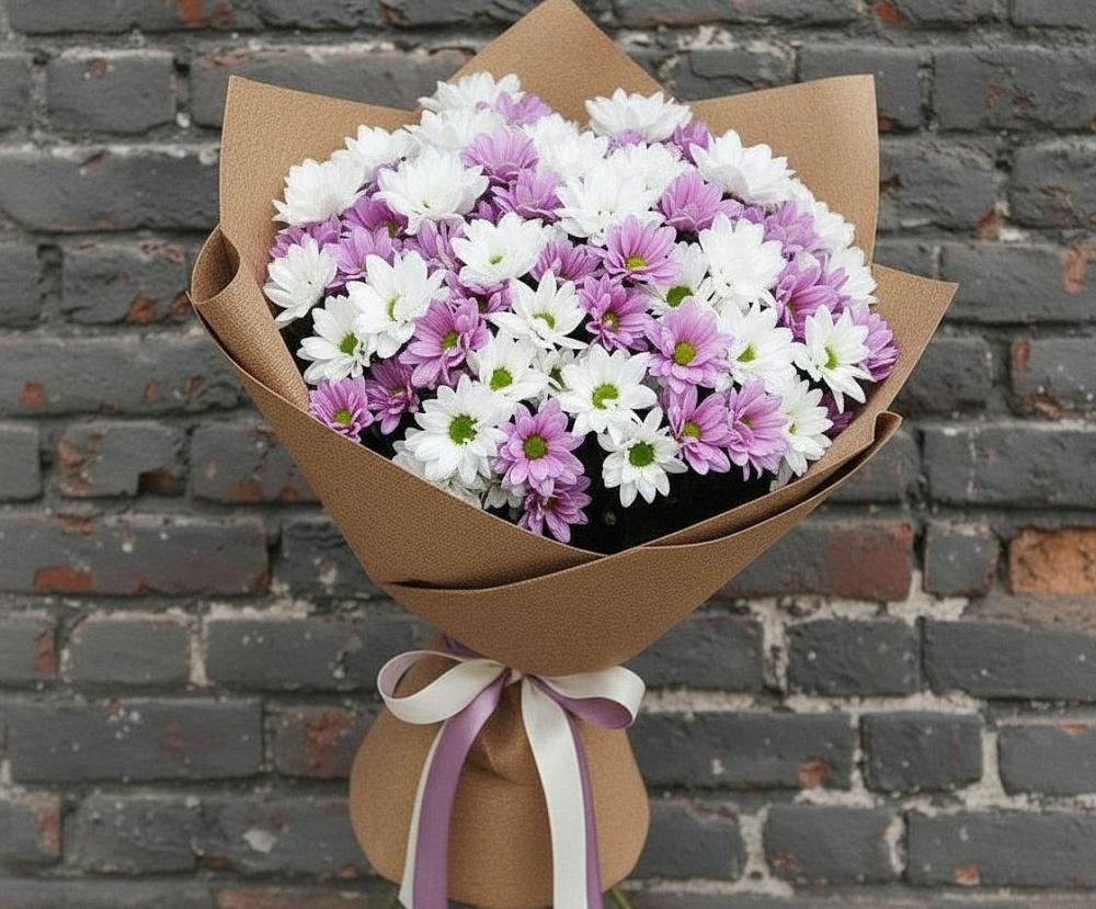 Букет цветов из: Хризантемы в Казинке Ставропольский край