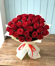 Букет 29 Красных роз в Казинке Ставропольский край