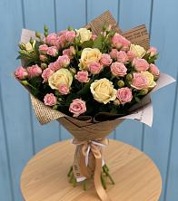 Букет цветов из:  Розы в Казинке Ставропольский край