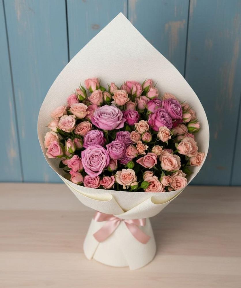 Букет цветов из: Розы в Казинке Ставропольский край