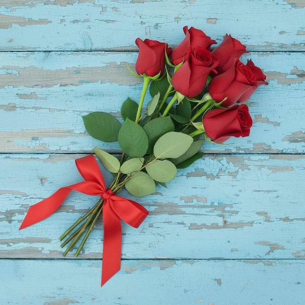 Букет Красные розы в Казинке Ставропольский край