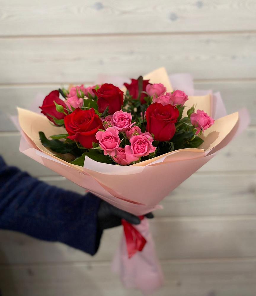 Букет цветов из: Розы в Казинке Ставропольский край