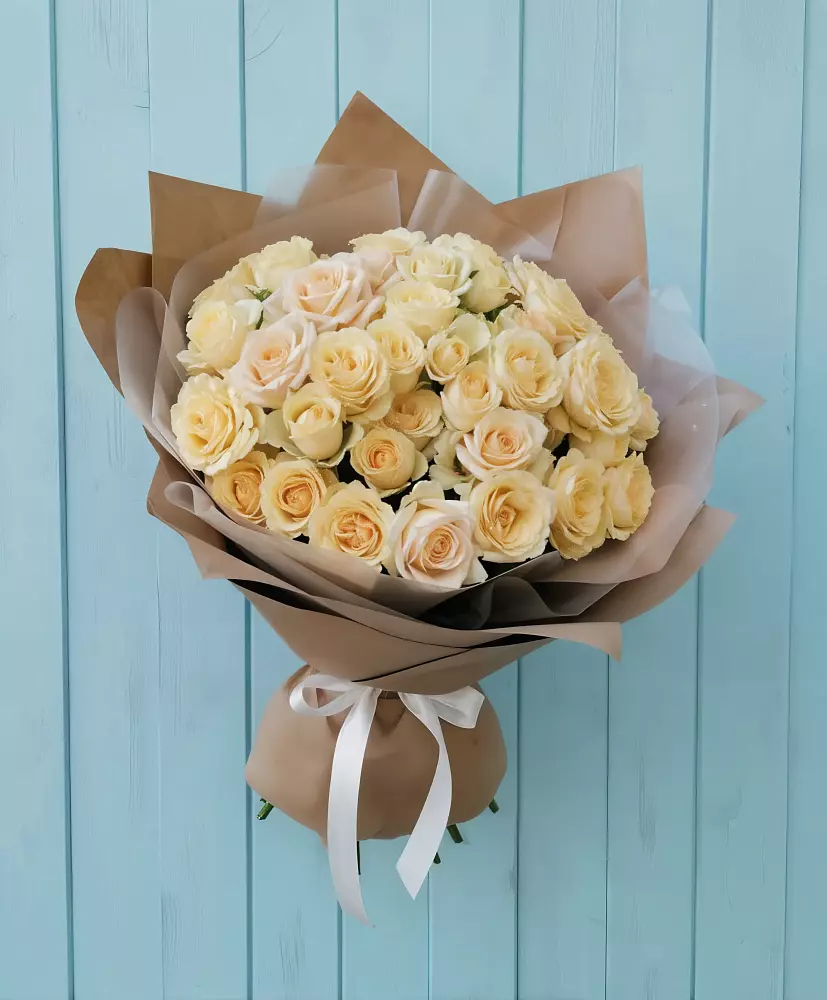 Букет Кремовое облако в Казинке Ставропольский край