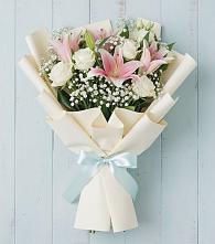 Букет цветов из:  Лилии в Казинке Ставропольский край